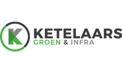 Logo van Ketelaars Groen & Infra op transparante achtergrond
