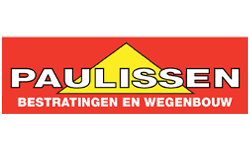 Logo van Paulissen Bestratingen en Wegenbouw op transparante achtergrond