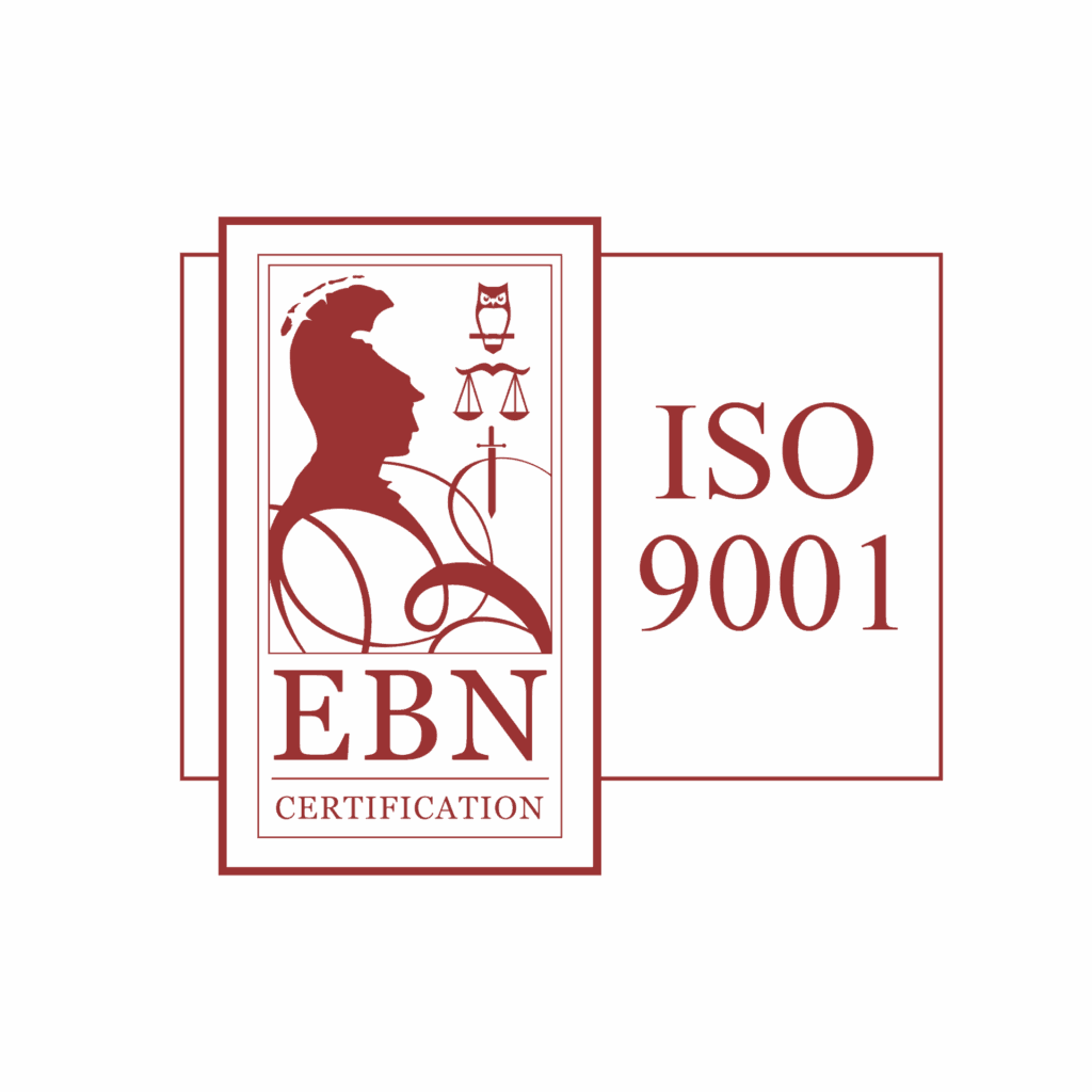 Logo ISO 9001:2015 met transparante achtergrond